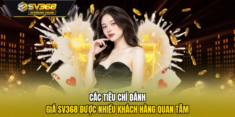 Các tiêu chí đánh giá SV368 được nhiều khách hàng quan tâm